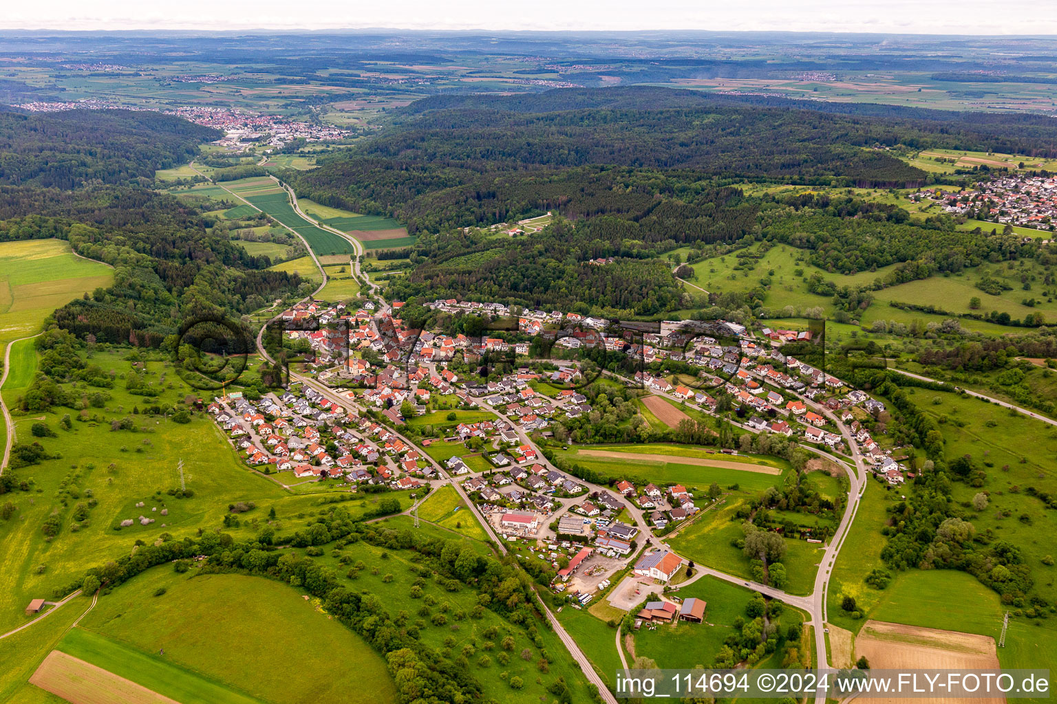 Ortsteil Stein in Hechingen im Bundesland Baden-Württemberg, Deutschland