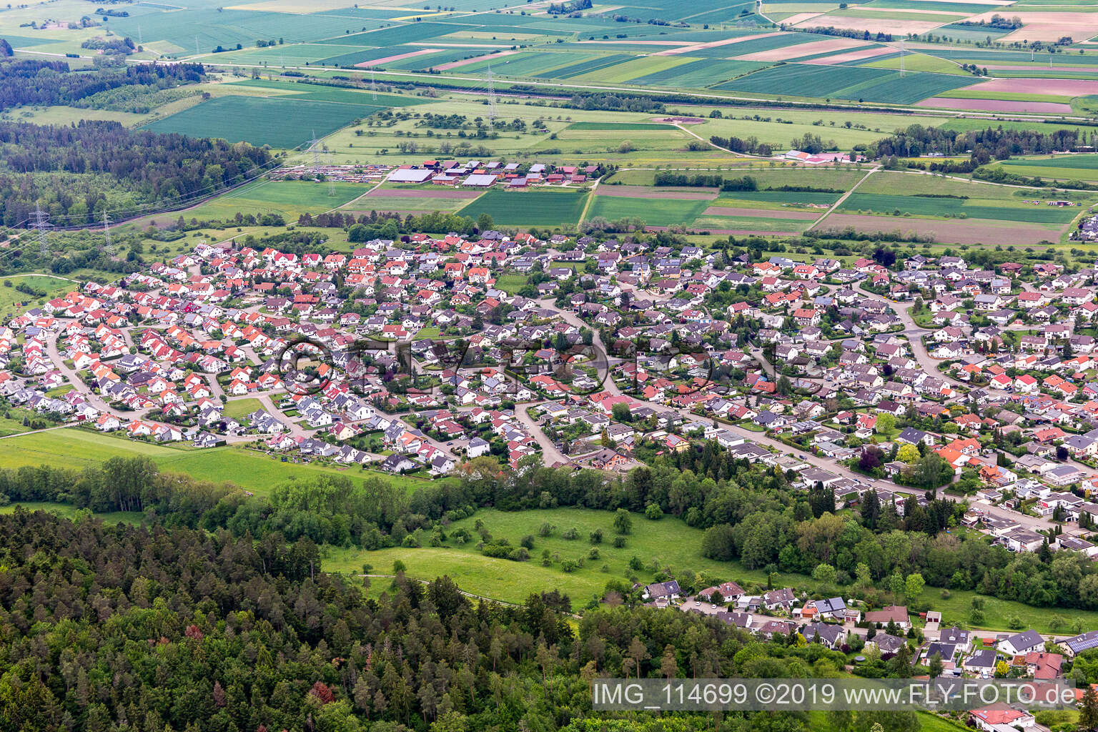 Rangendingen im Bundesland Baden-Württemberg, Deutschland