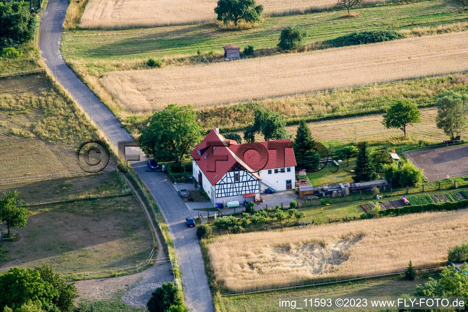 Luftbild von Wollmatingen. Litzelstetter Straße in Konstanz im Bundesland Baden-Württemberg, Deutschland