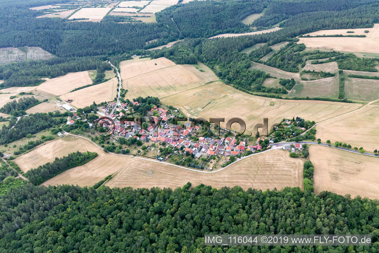 Espenfeld im Bundesland Thüringen, Deutschland