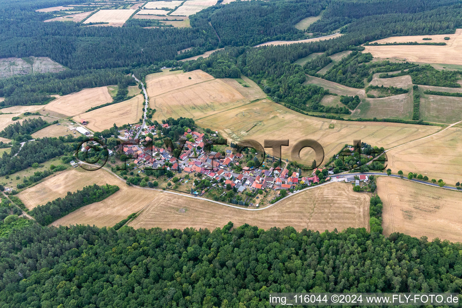 Espenfeld im Bundesland Thüringen, Deutschland