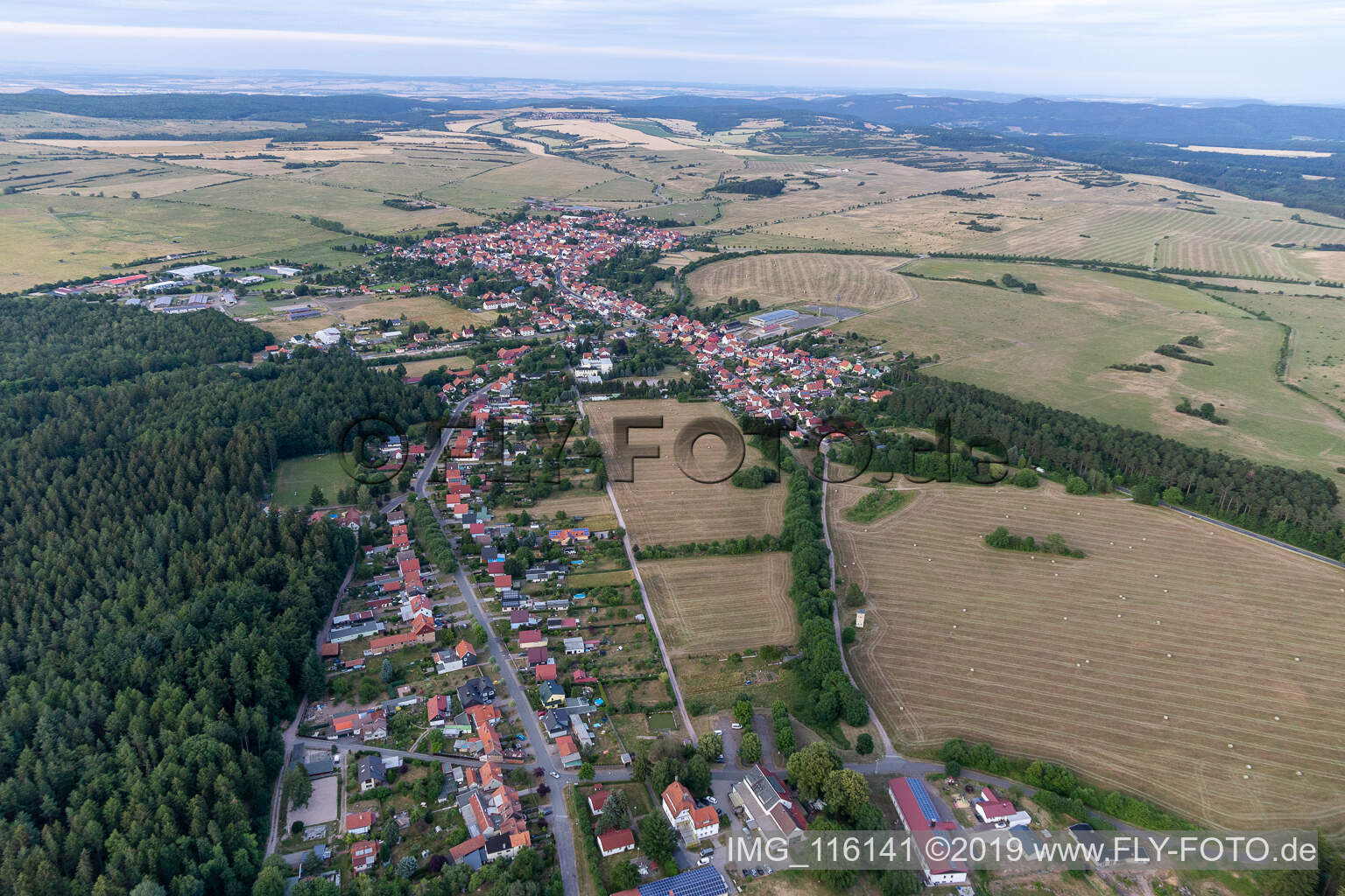Luftbild von Crawinkel im Bundesland Thüringen, Deutschland
