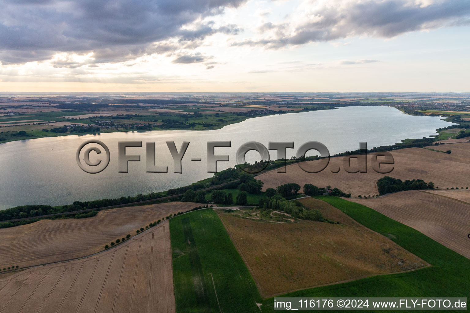 Unteruckersee in Prenzlau im Bundesland Brandenburg, Deutschland