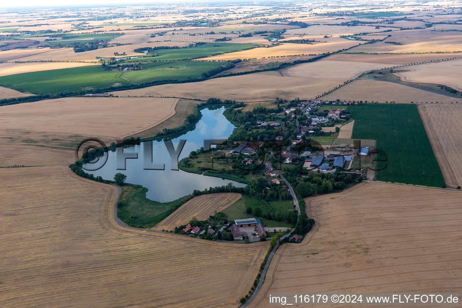 Ortsteil Seelübbe in Prenzlau im Bundesland Brandenburg, Deutschland