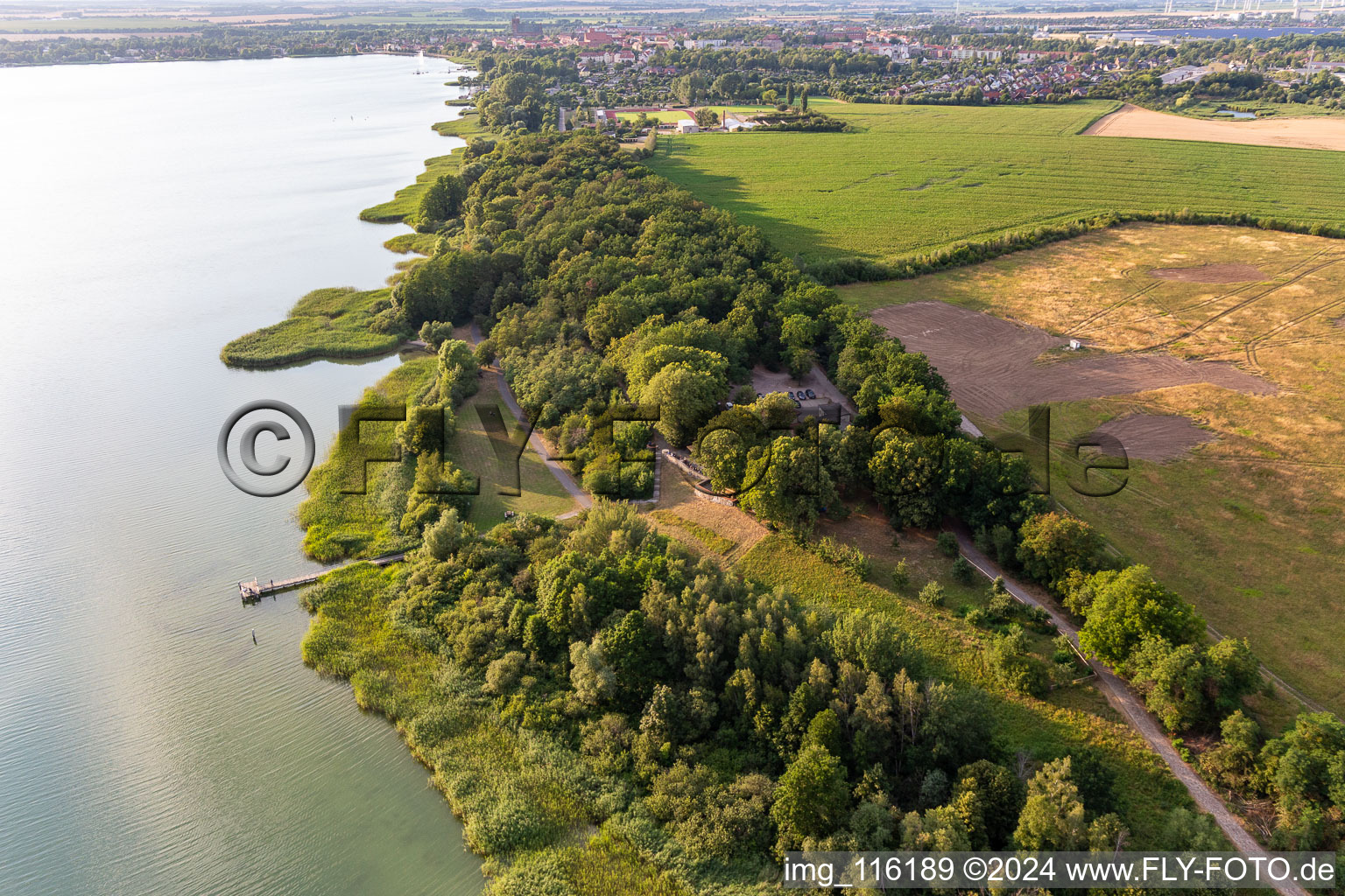 Seerestaurant "Am Kap" in Prenzlau im Bundesland Brandenburg, Deutschland