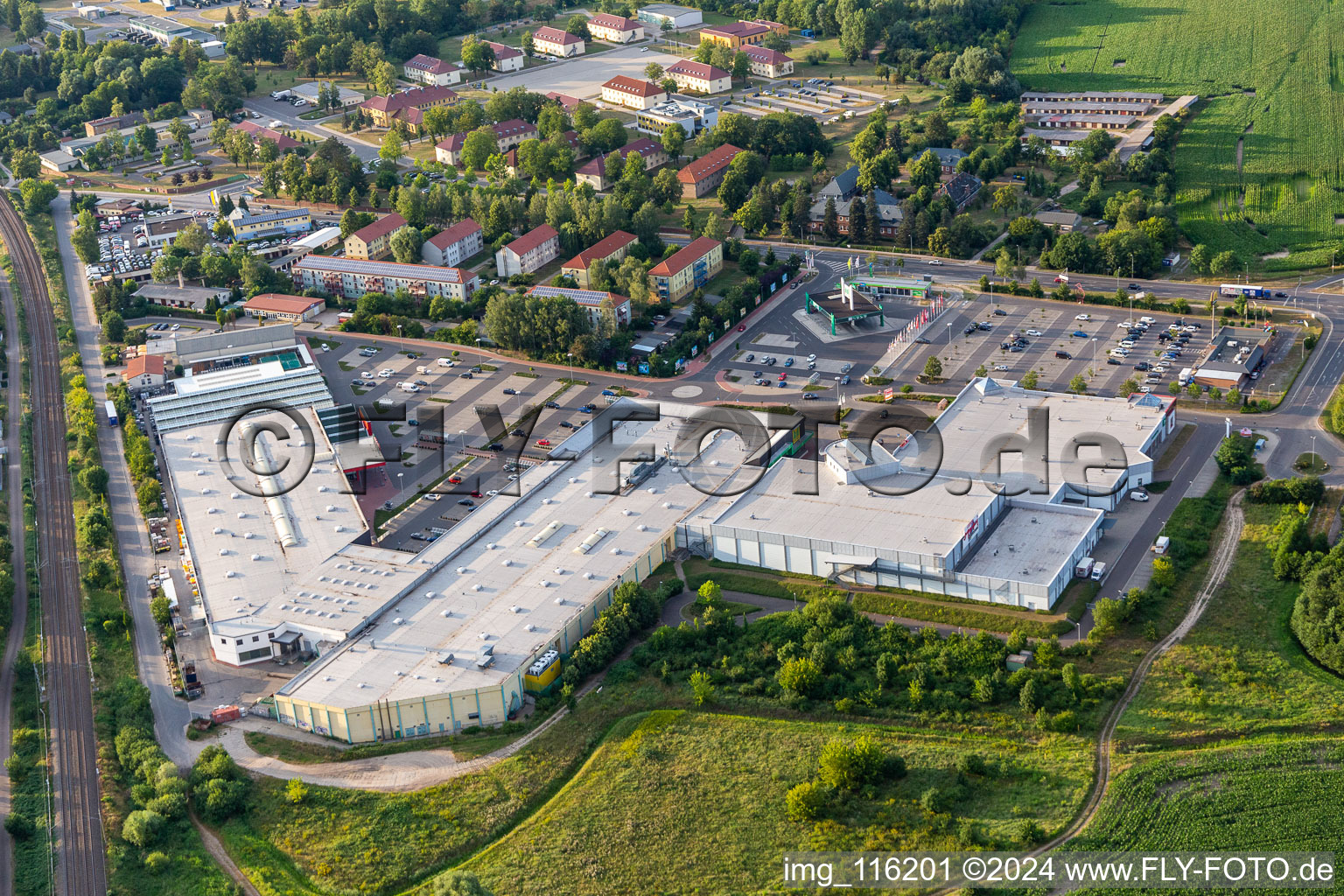 Marktkauf-Center in Prenzlau im Bundesland Brandenburg, Deutschland