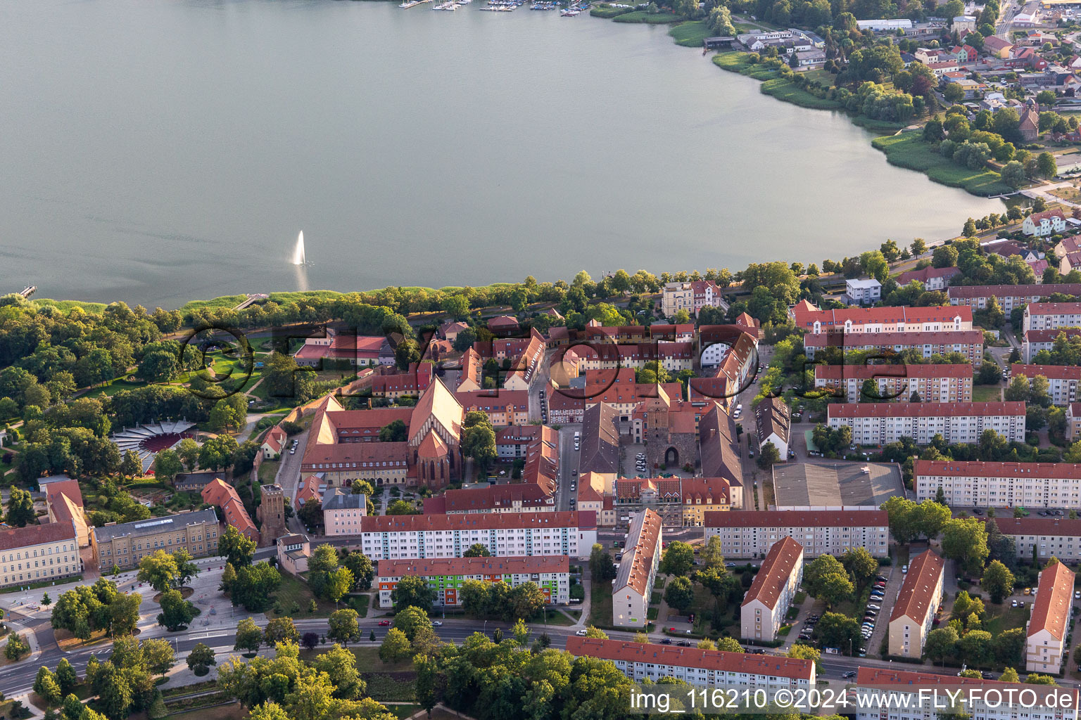 Prenzlau im Bundesland Brandenburg, Deutschland von oben