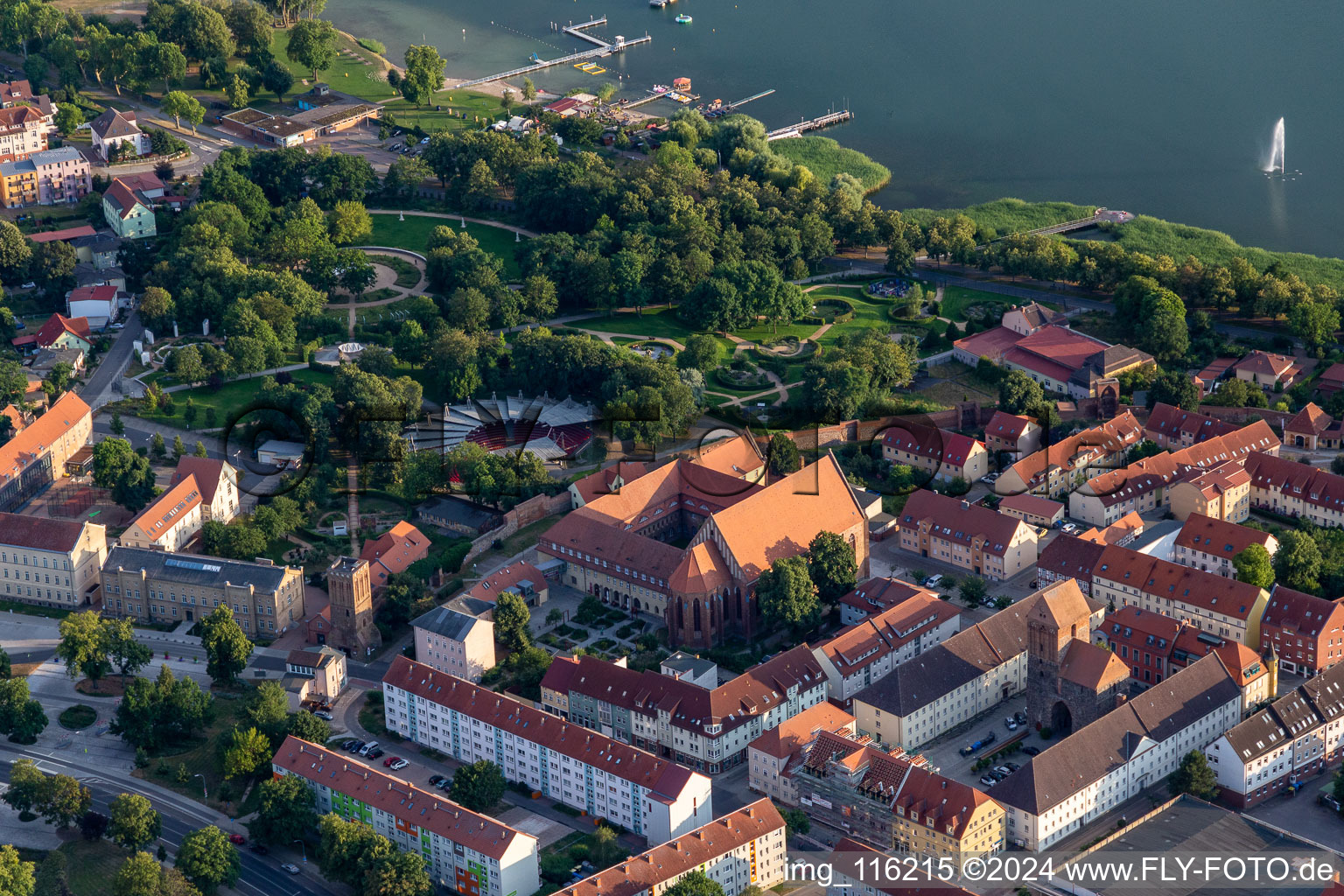 Gebäudekomplex des ehemaligen Dominikanerkloster und heutigen Museums Prenzlau in Prenzlau im Bundesland Brandenburg, Deutschland