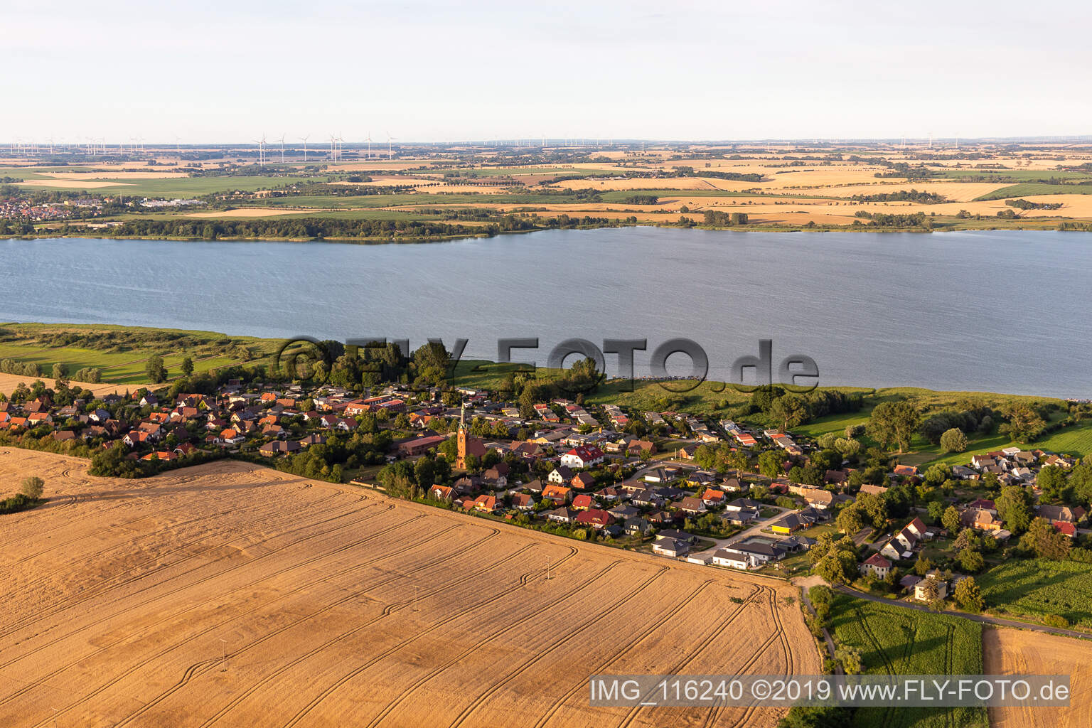 Luftbild von Röpersdorf im Bundesland Brandenburg, Deutschland