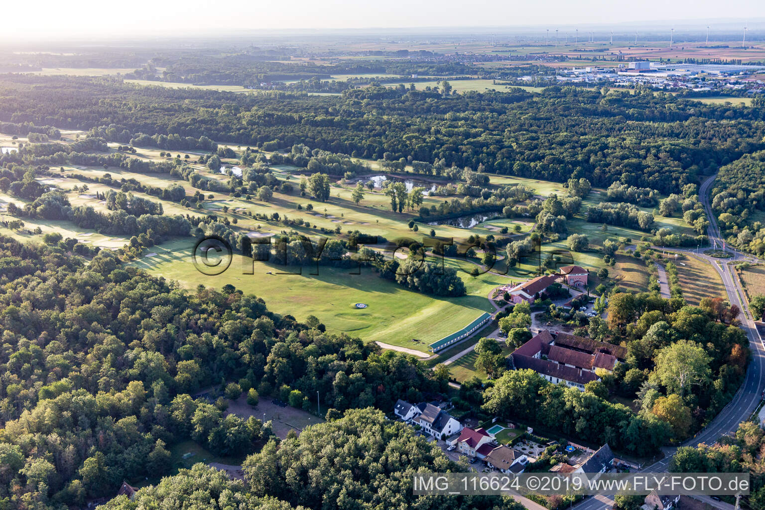 Golfclub Dreihof in Essingen im Bundesland Rheinland-Pfalz, Deutschland