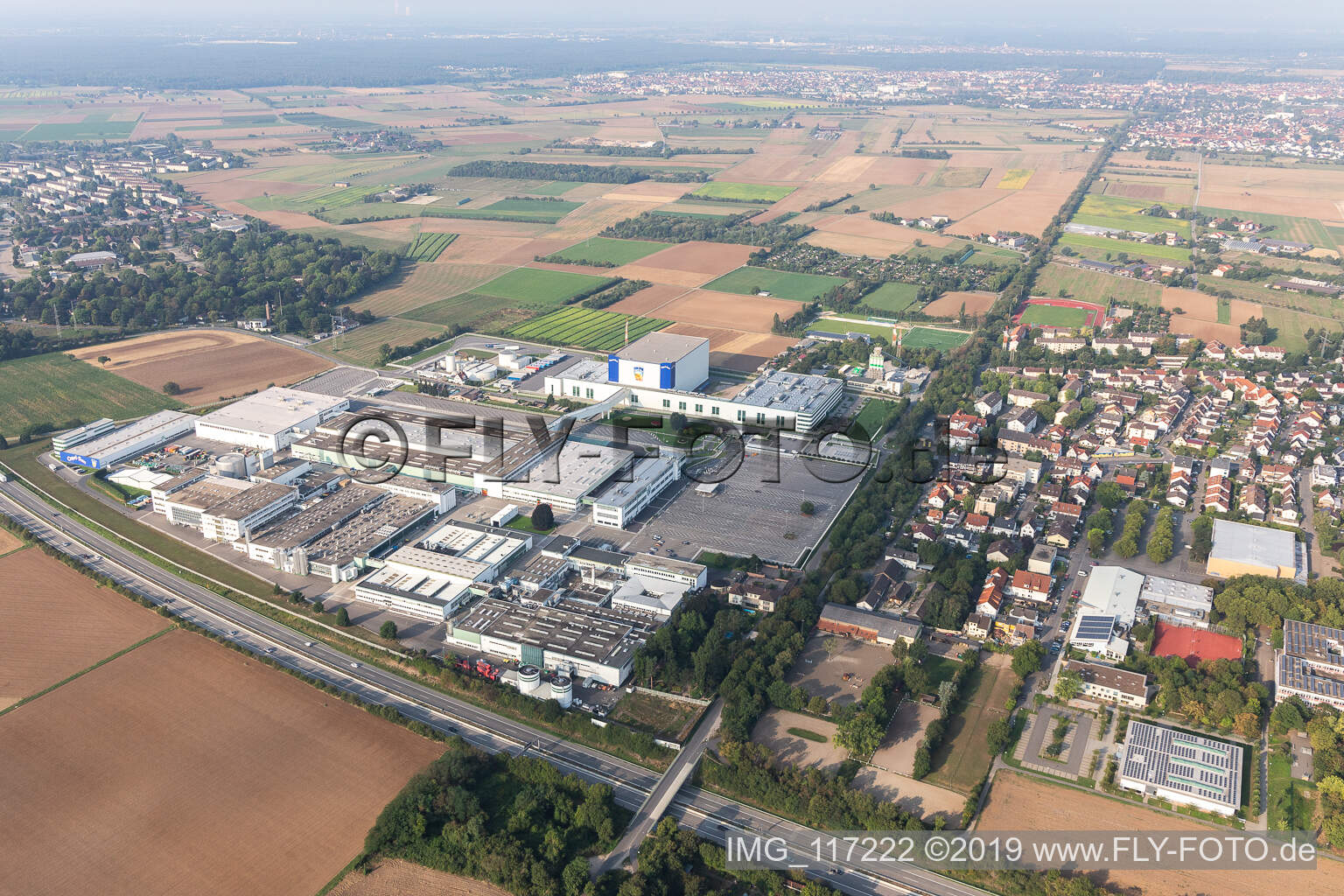 Luftbild von ADM WILD Europe in Eppelheim im Bundesland Baden-Württemberg, Deutschland