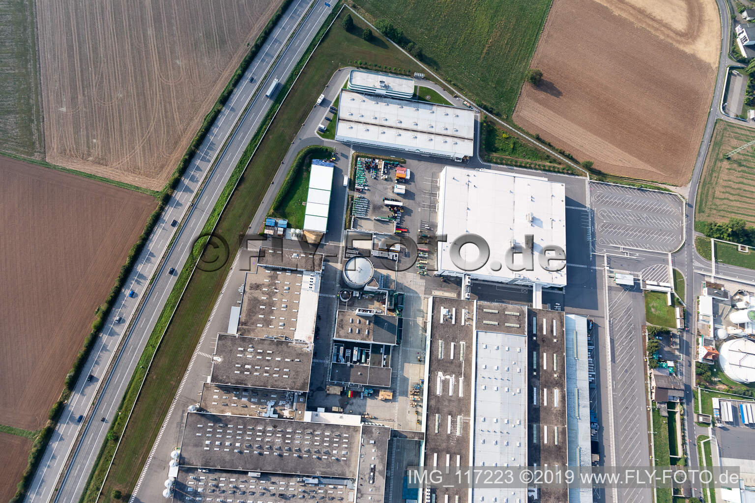 Luftaufnahme von ADM WILD Europe in Eppelheim im Bundesland Baden-Württemberg, Deutschland