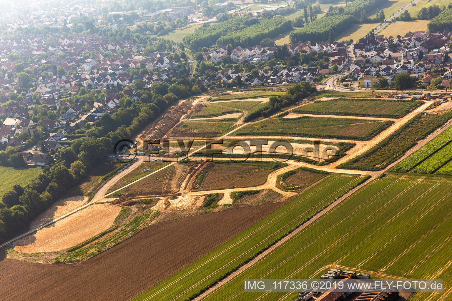 Neubaugebiet K2 Erschliessung in Kandel im Bundesland Rheinland-Pfalz, Deutschland