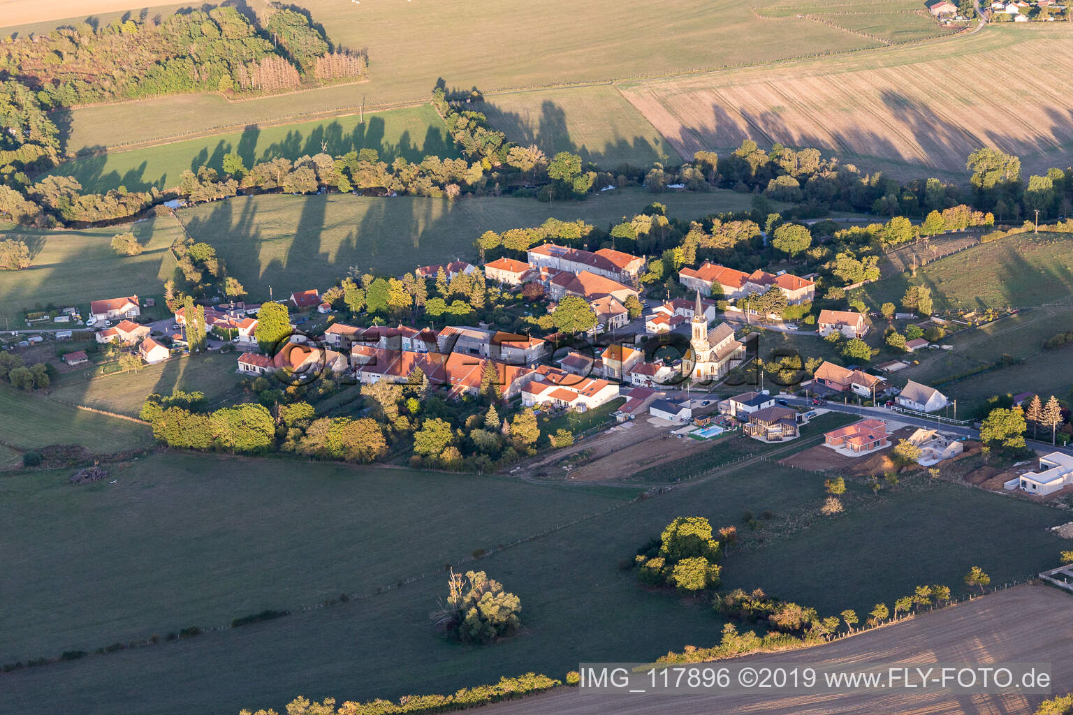 Luftbild von Tantonville im Bundesland Meurthe-et-Moselle, Frankreich