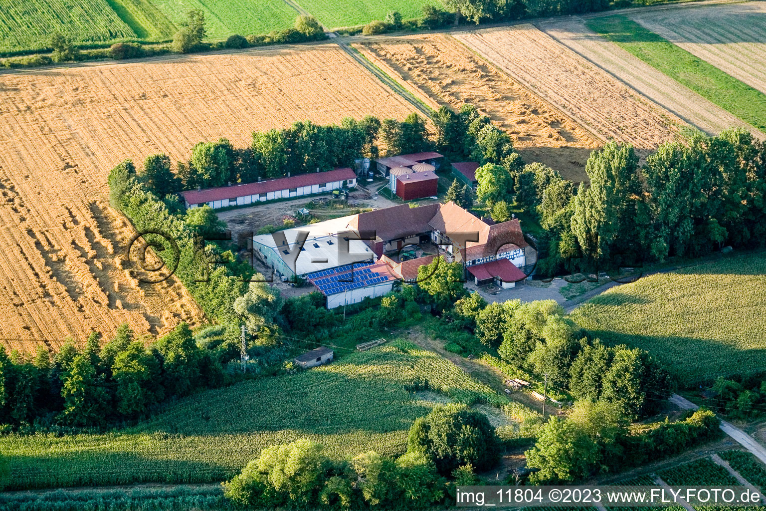 Kandel, am Erlenbach, Leistenmühle im Bundesland Rheinland-Pfalz, Deutschland aus der Luft betrachtet