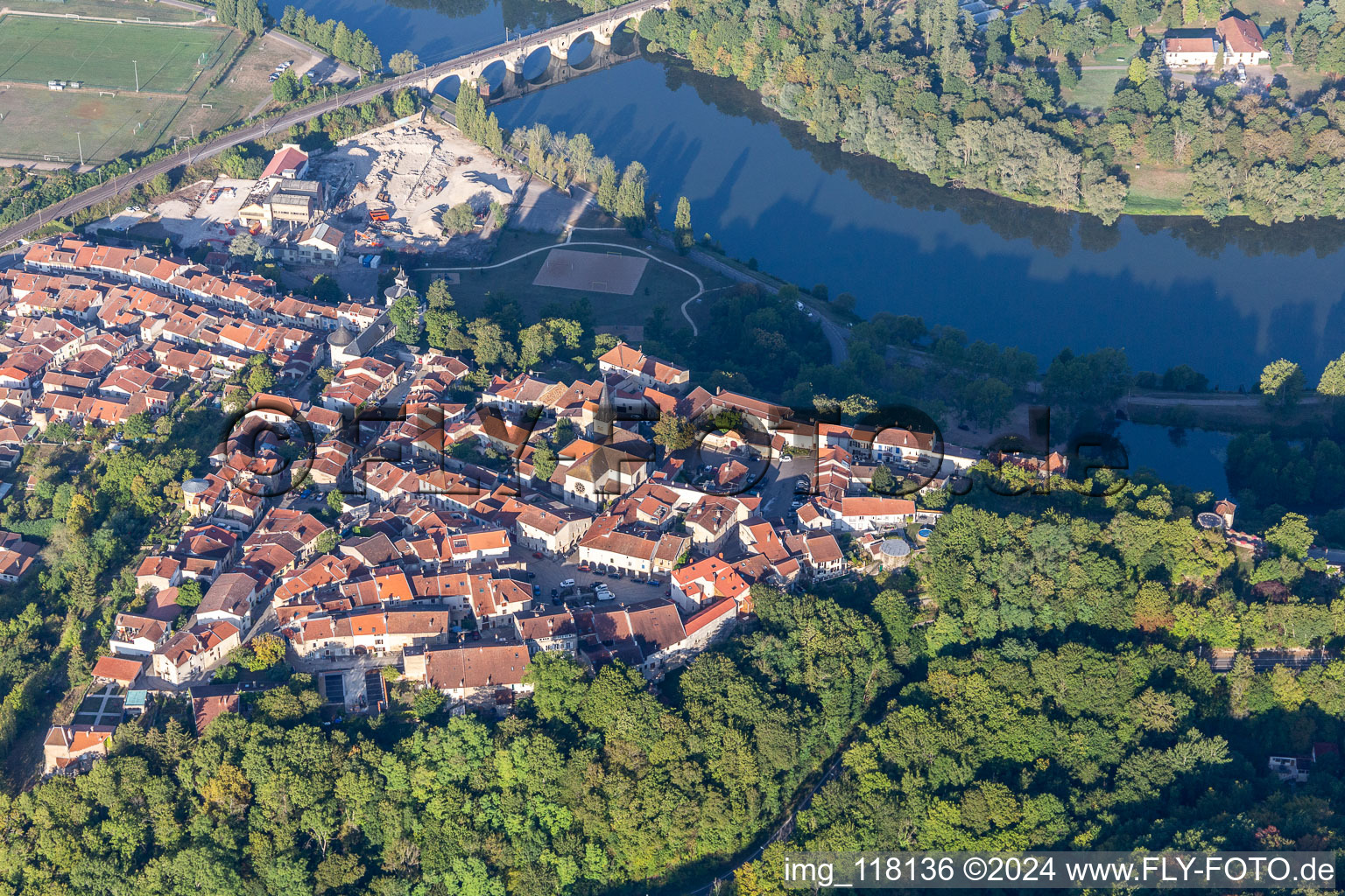 Liverdun im Bundesland Meurthe-et-Moselle, Frankreich