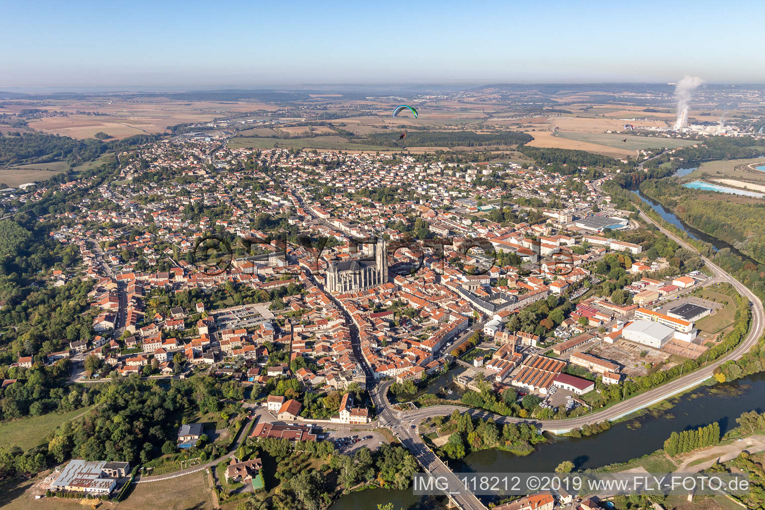 Altstadtbereich und Innenstadtzentrum in Saint-Nicolas-de-Port in Grand Est im Bundesland Meurthe-et-Moselle, Frankreich
