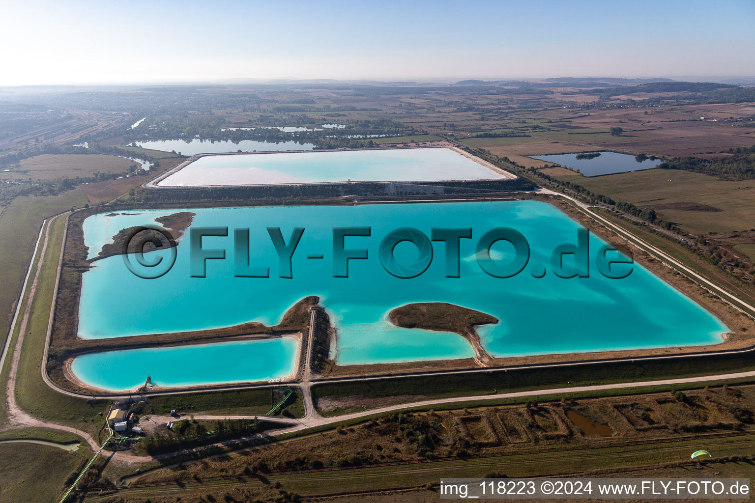 Salinen in Rosières-aux-Salines im Bundesland Meurthe-et-Moselle, Frankreich