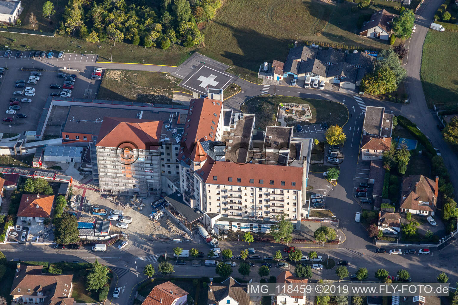 Centre Hospitalier de l'Ouest Vosgien in Vittel im Bundesland Vosges, Frankreich
