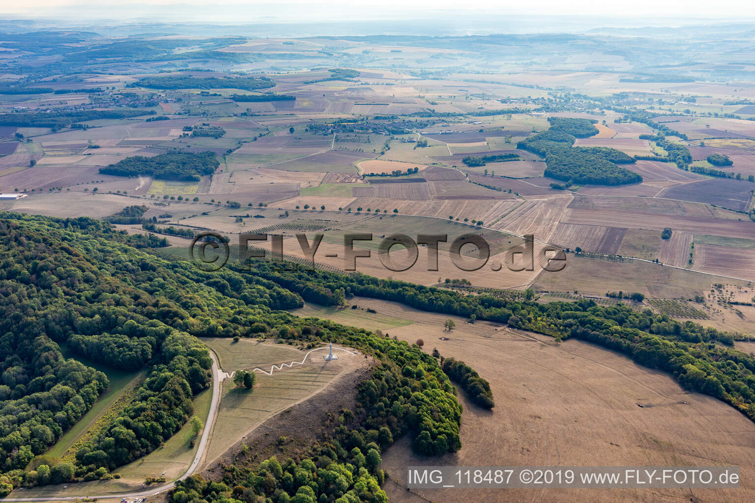 Luftbild von Colline de Sion in Vaudémont im Bundesland Meurthe-et-Moselle, Frankreich