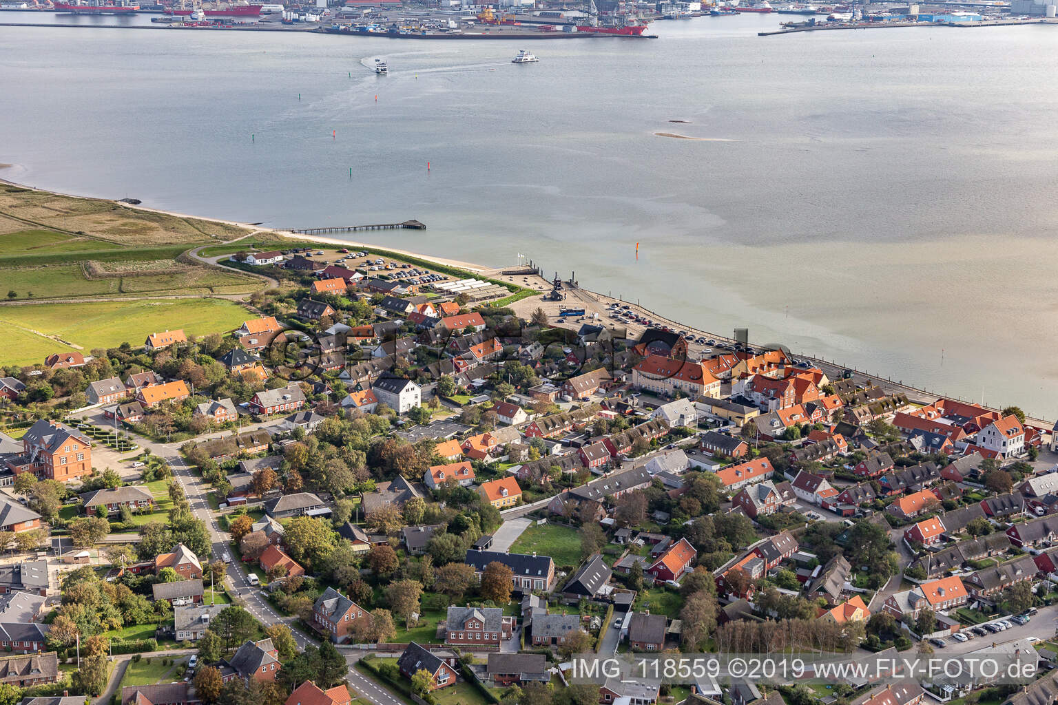 Nordby færgehavn, Fährhafen im Bundesland Syddanmark, Dänemark