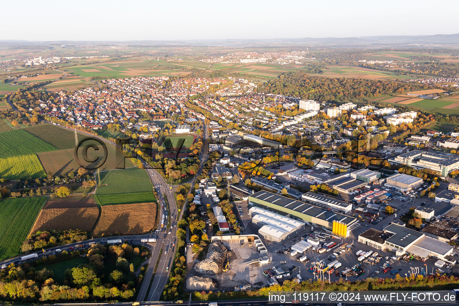 Möglingen im Bundesland Baden-Württemberg, Deutschland