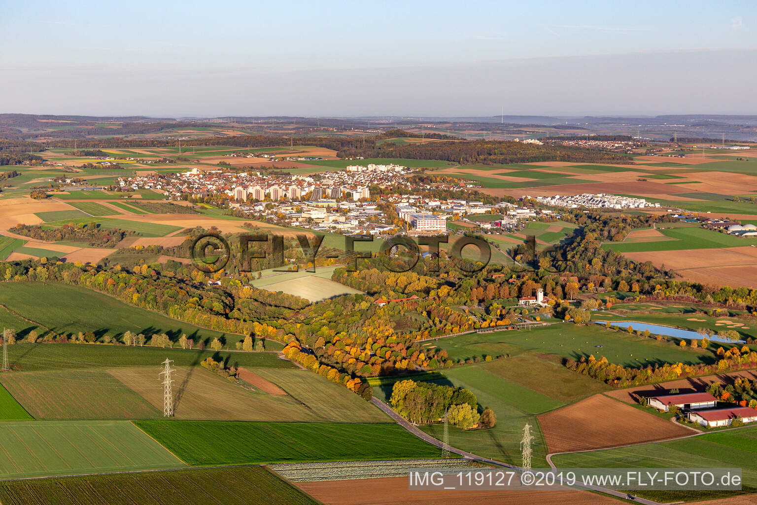 Golfanlage Schoss Nippenburg in Hemmingen im Bundesland Baden-Württemberg, Deutschland