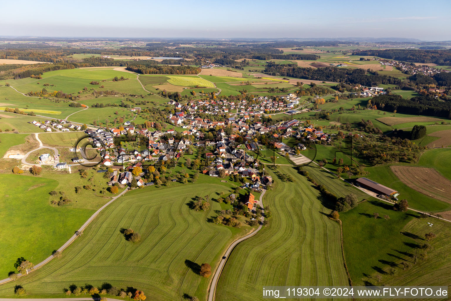 Ortsteil Hoppetenzell in Stockach im Bundesland Baden-Württemberg, Deutschland