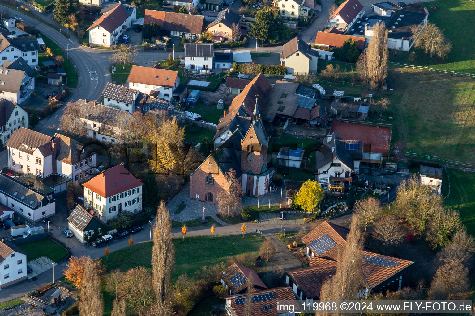 Ortsteil Weier an der Kinzig in Offenburg im Bundesland Baden-Württemberg, Deutschland