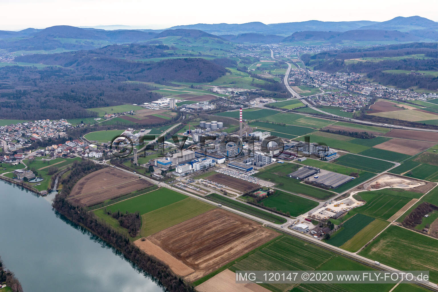 DSM Nutritional Products AG in Eiken im Bundesland Aargau, Schweiz