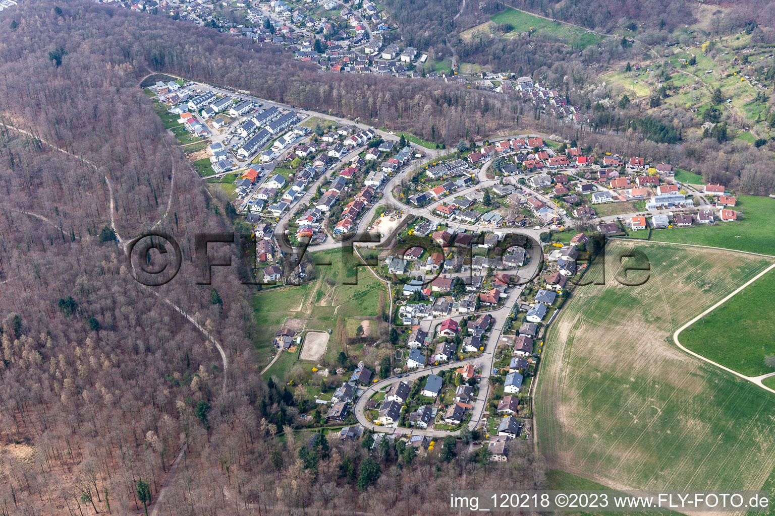 Ortsteil Grenzach in Grenzach-Wyhlen im Bundesland Baden-Württemberg, Deutschland