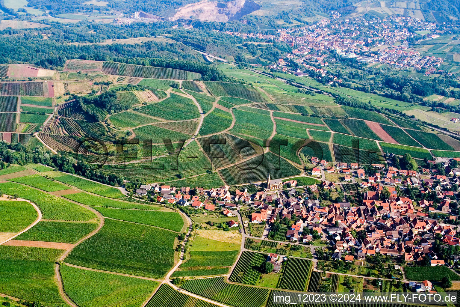 Ranschbach im Bundesland Rheinland-Pfalz, Deutschland von oben