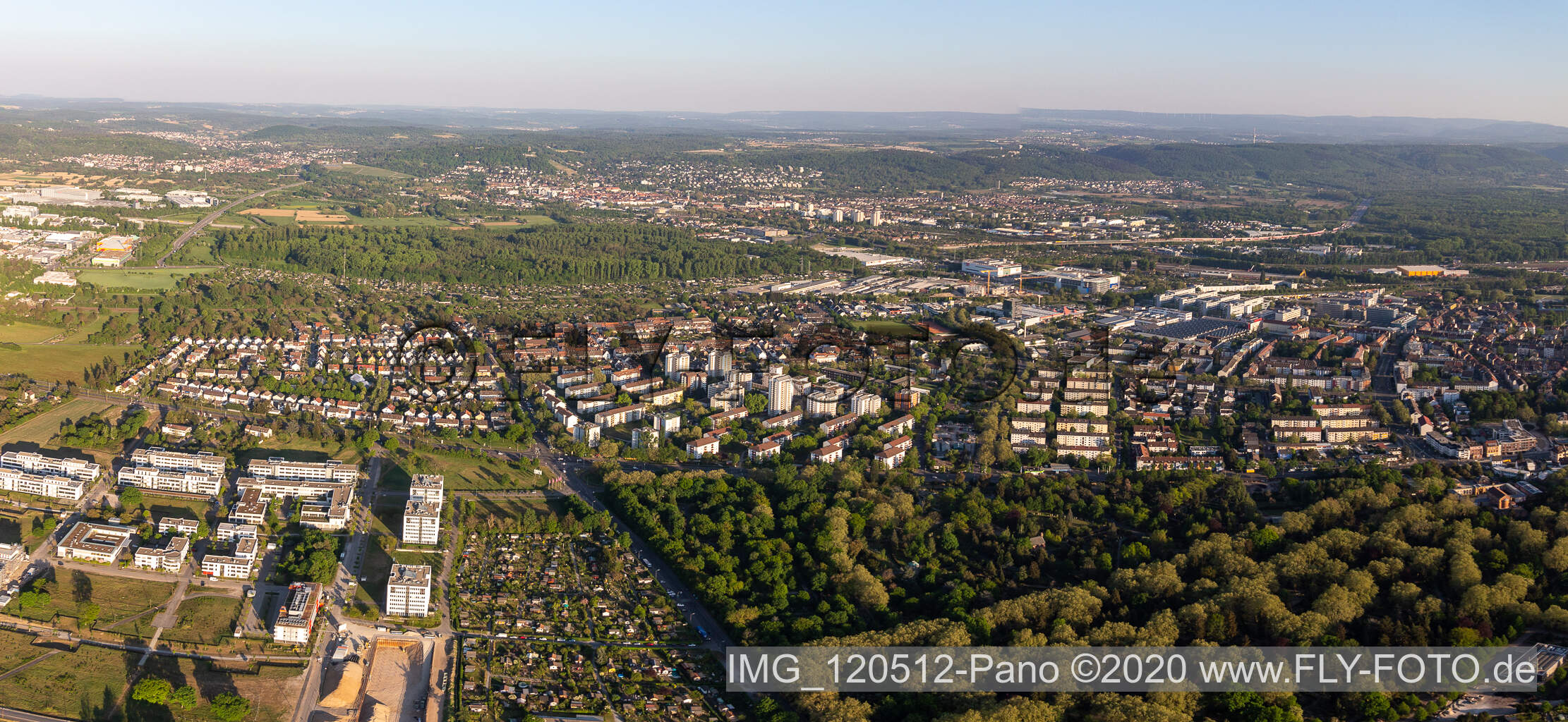 Innenstadtbereich im Ortsteil Oststadt in Karlsruhe im Bundesland Baden-Württemberg, Deutschland
