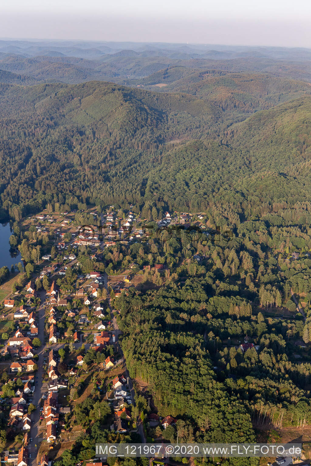 Luftbild von Ludwigswinkel im Bundesland Rheinland-Pfalz, Deutschland