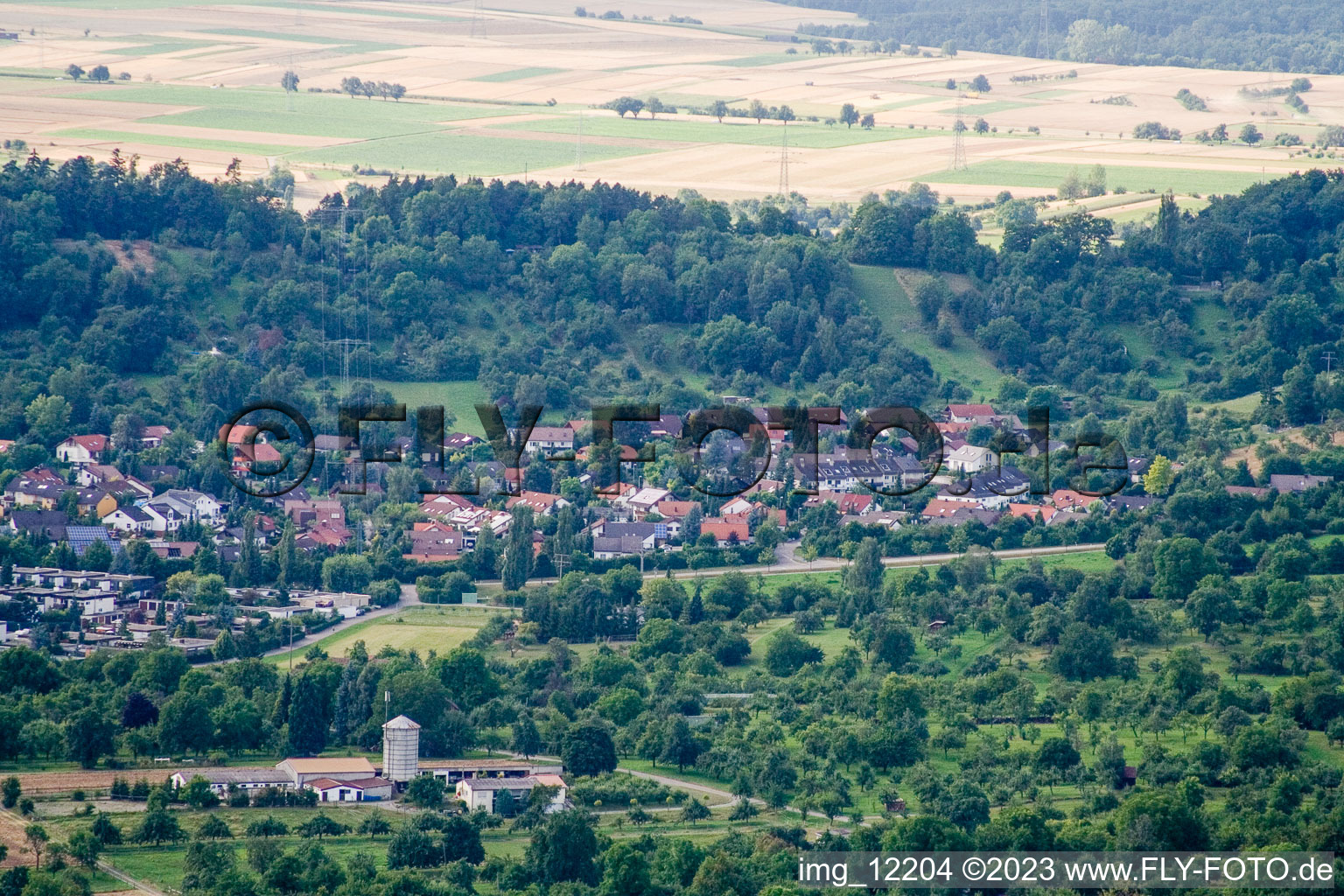 Luftbild von Von Südosten in Herrenberg im Bundesland Baden-Württemberg, Deutschland