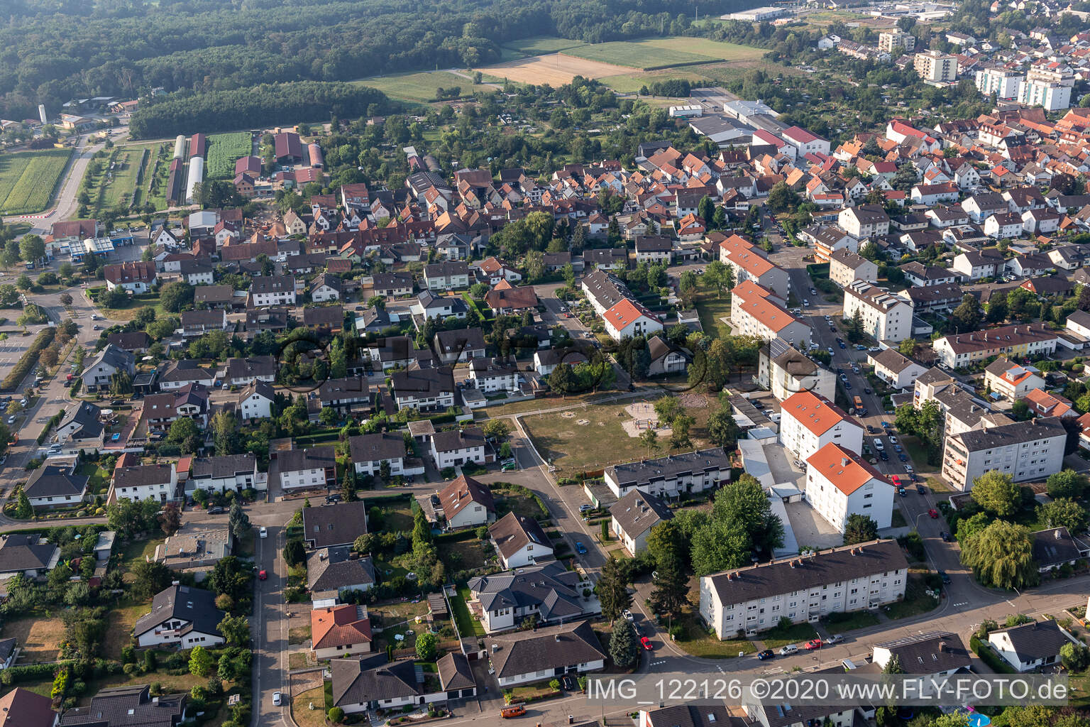 Medizinerviertel in Kandel im Bundesland Rheinland-Pfalz, Deutschland
