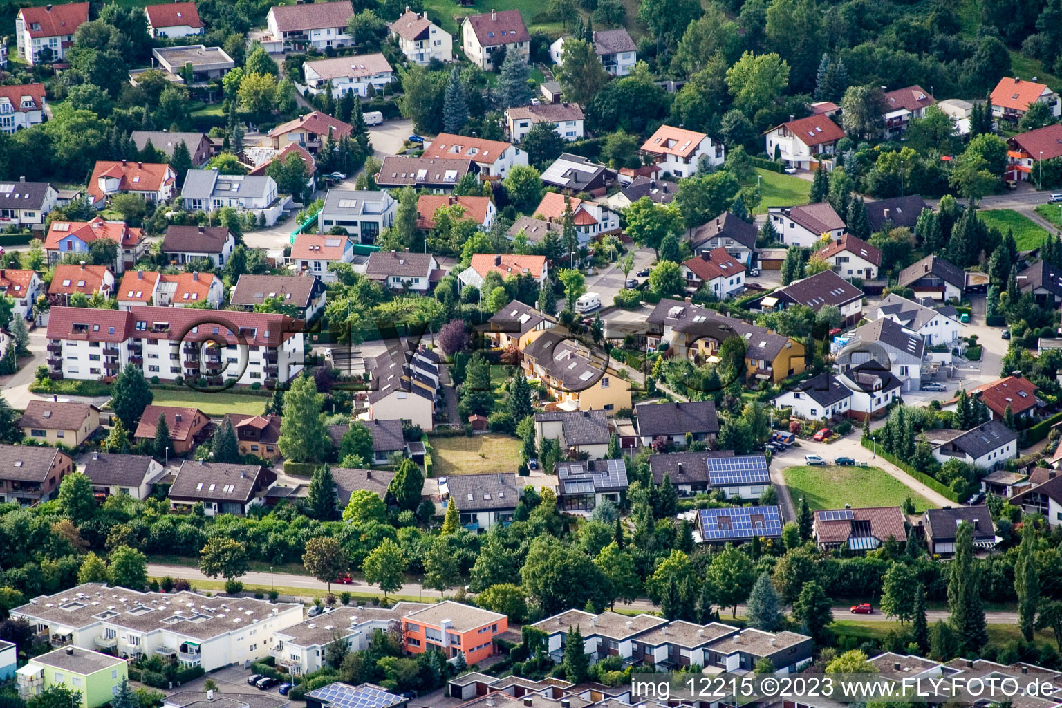 Luftbild von Süd in Herrenberg im Bundesland Baden-Württemberg, Deutschland