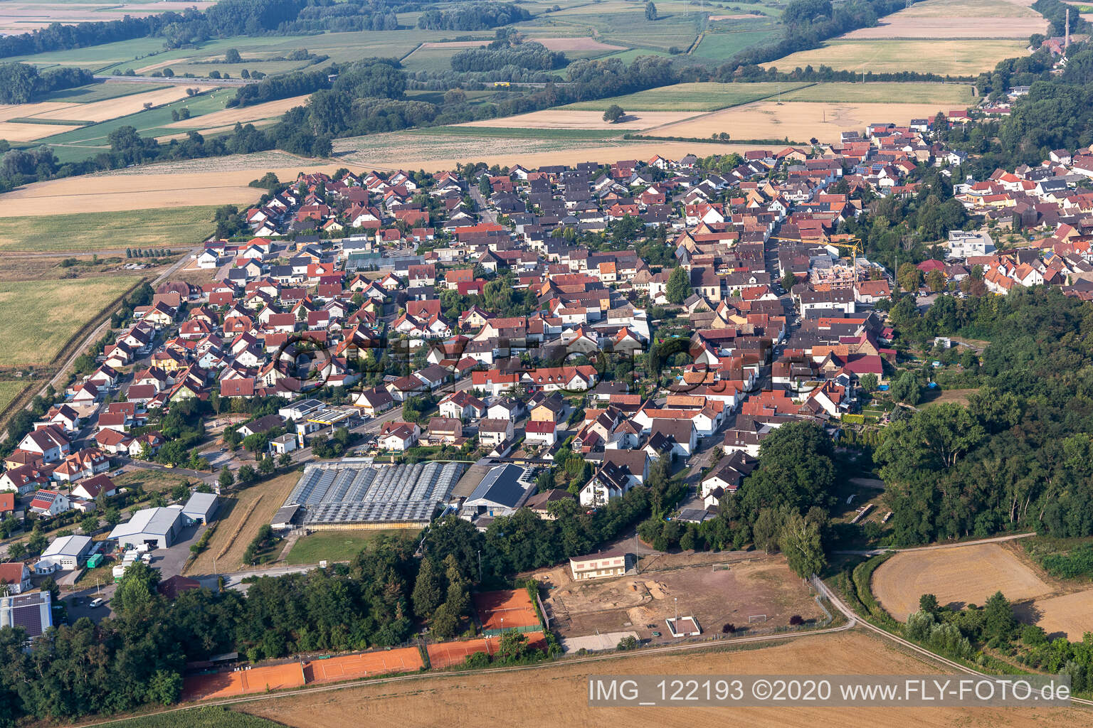 Luftbild von Kuhardt im Bundesland Rheinland-Pfalz, Deutschland