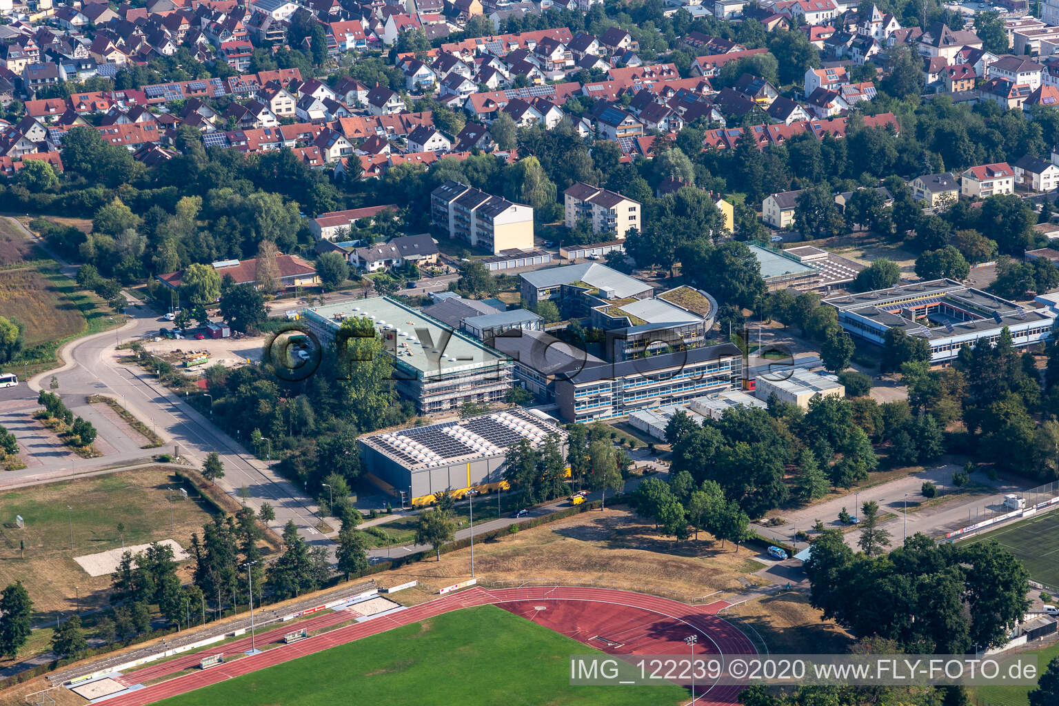 IGS mit Neubau in Kandel im Bundesland Rheinland-Pfalz, Deutschland