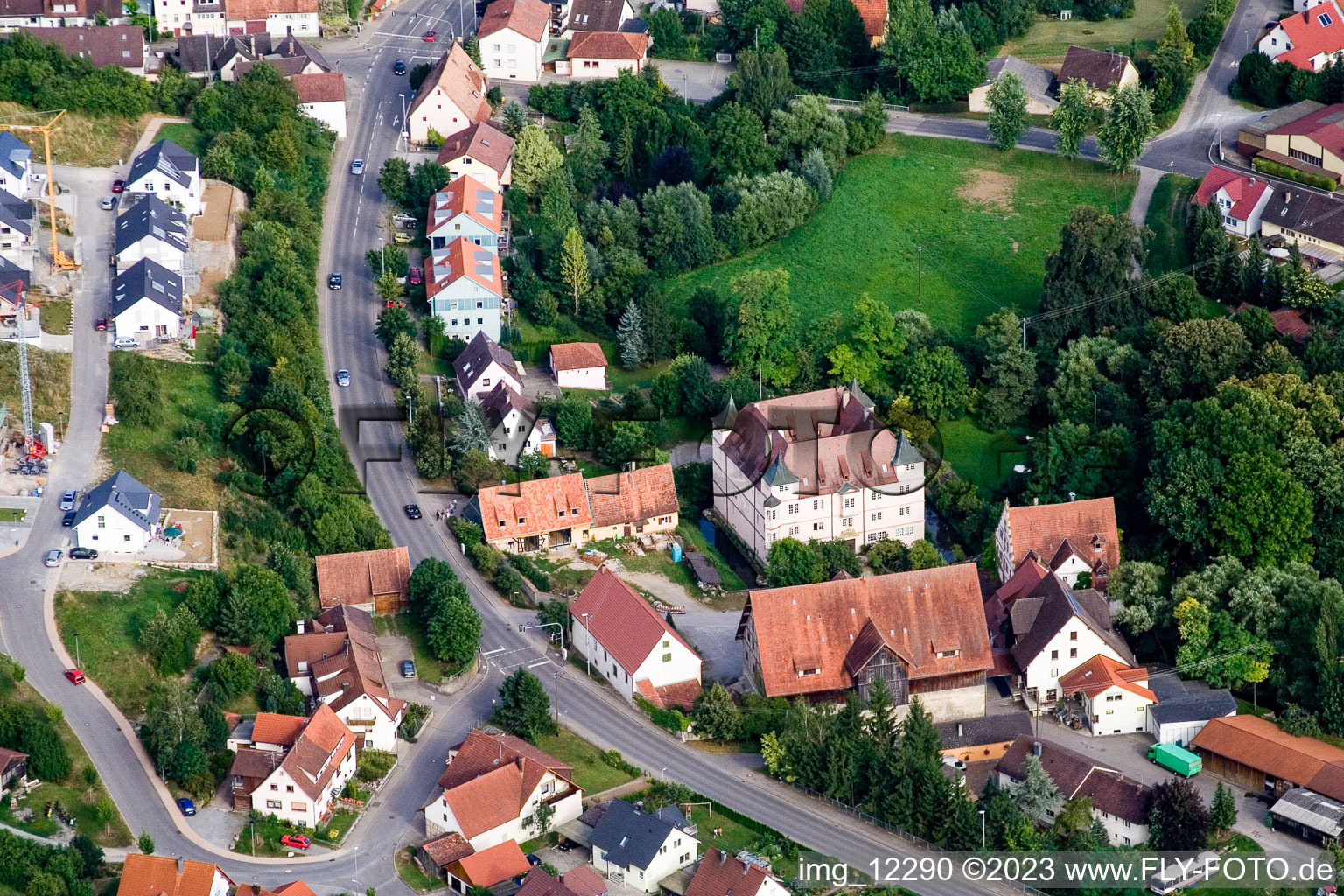 Luftbild von Poltringen im Bundesland Baden-Württemberg, Deutschland