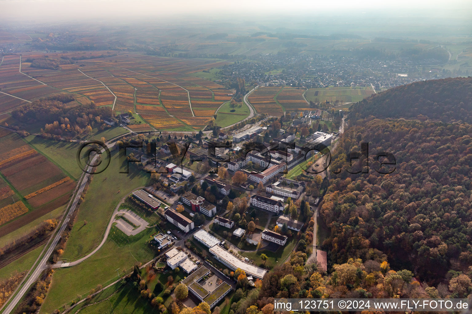 Pfalzklinikum für Psychatrie in Klingenmünster im Bundesland Rheinland-Pfalz, Deutschland