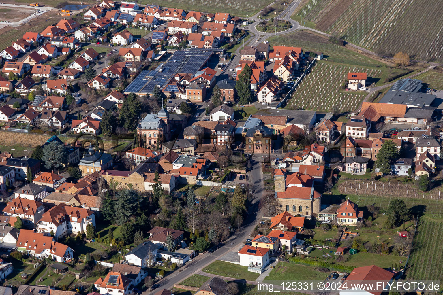 Weinkeller Ludwig Schneider in Maikammer im Bundesland Rheinland-Pfalz, Deutschland