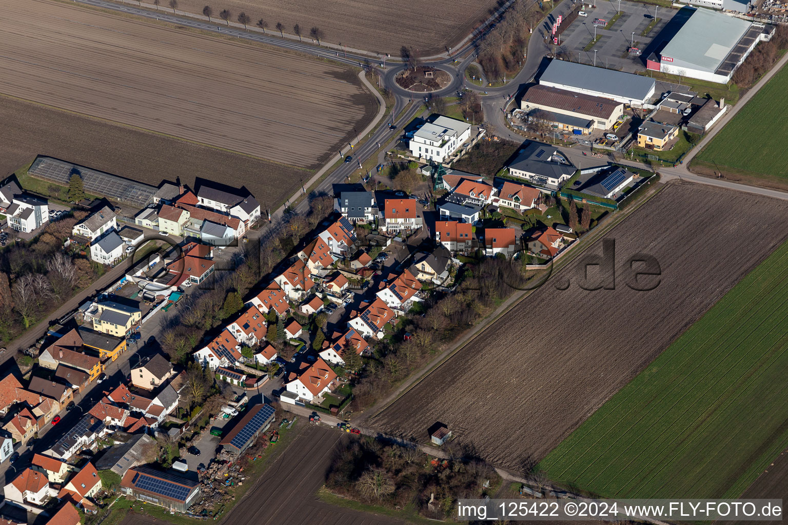 Eppsteiner Weg in Maxdorf im Bundesland Rheinland-Pfalz, Deutschland