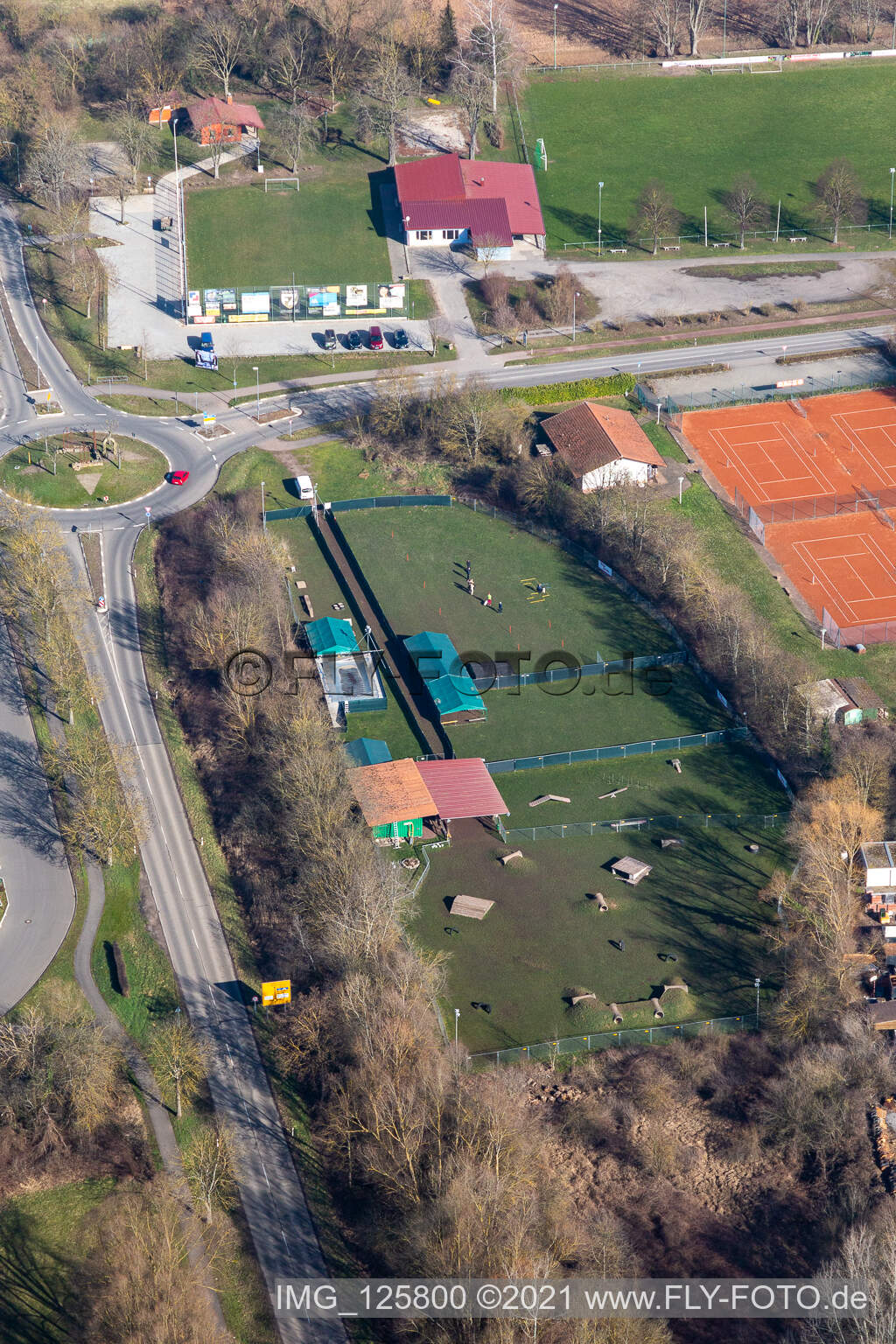 Tennis- und Hundesportverein in Rohrbach im Bundesland Rheinland-Pfalz, Deutschland