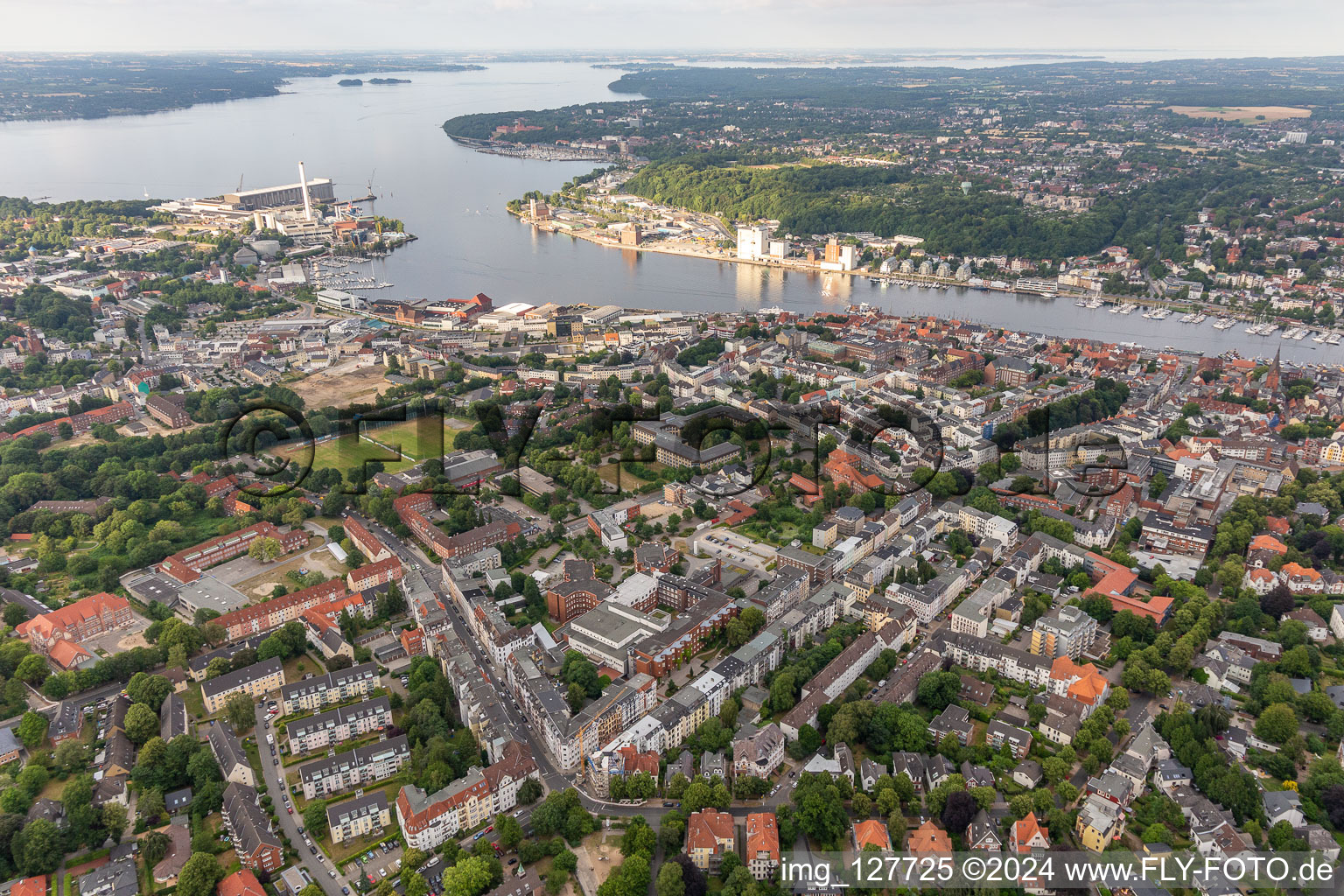 Westliche Höhe in Flensburg im Bundesland Schleswig-Holstein, Deutschland