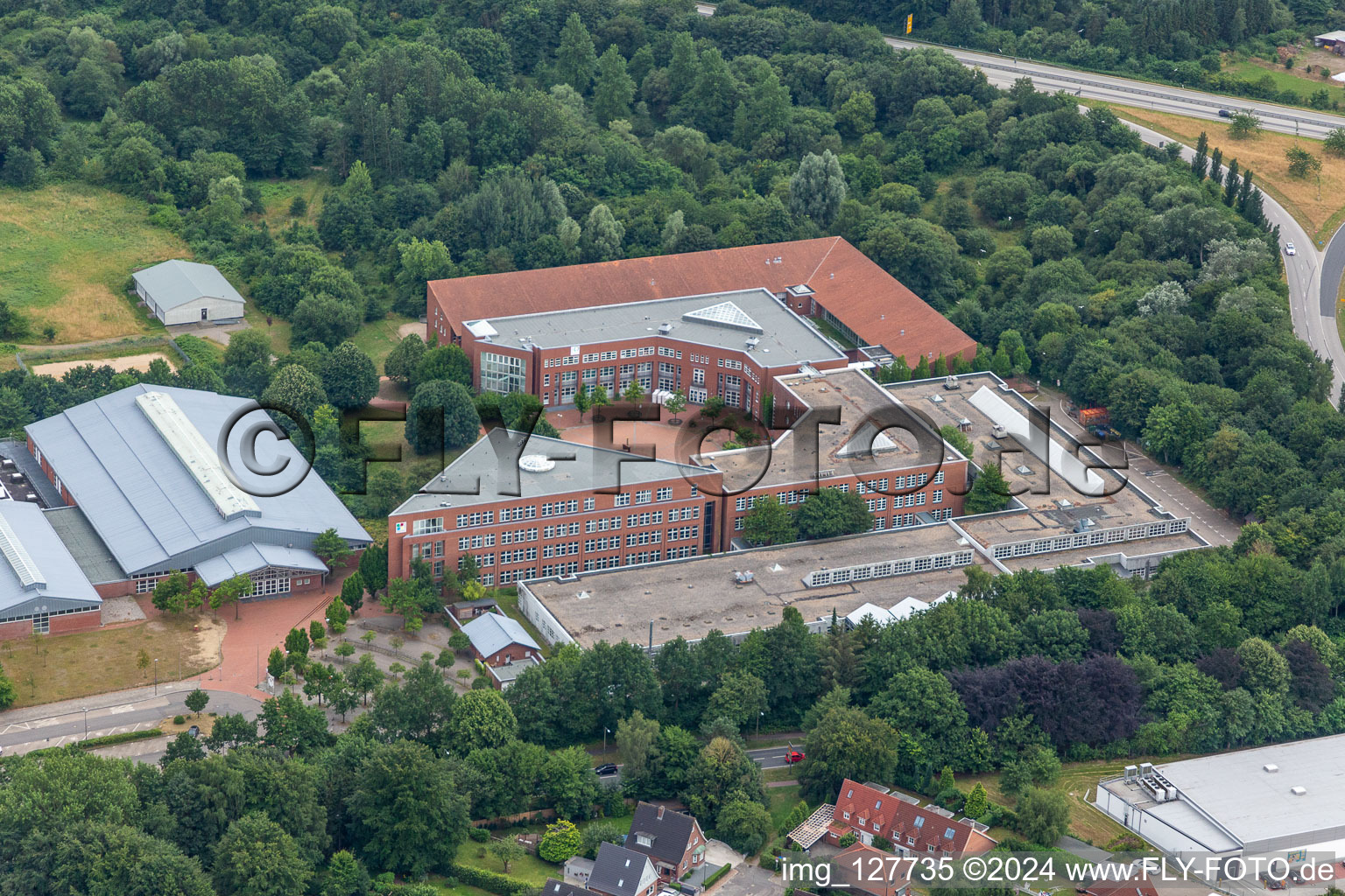 RBZ Hannah-Arendt-Schule AöR,  RBZ Eckener-Schule Flensburg AöR im Ortsteil Friesischer Berg im Bundesland Schleswig-Holstein, Deutschland