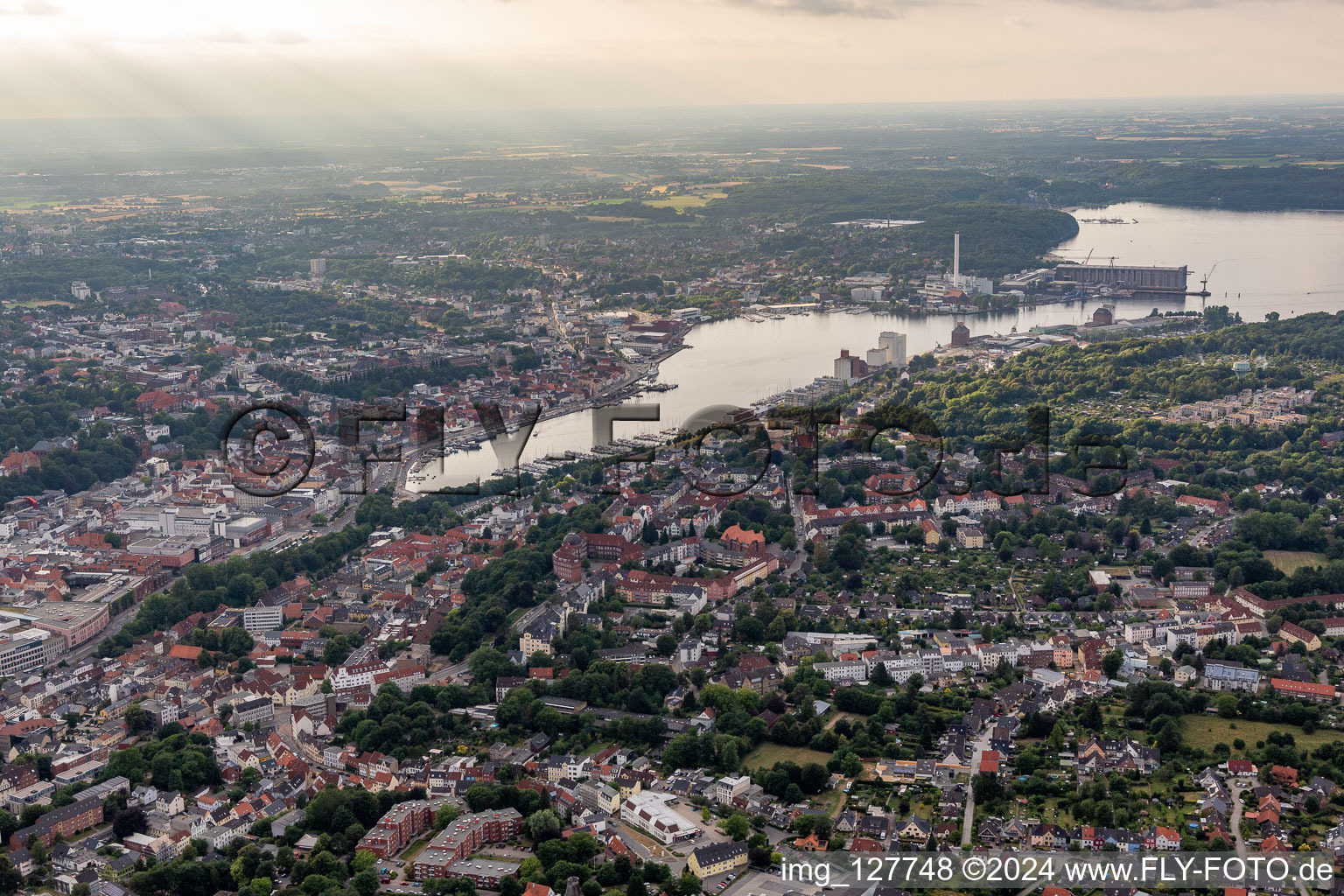 Flensburg im Bundesland Schleswig-Holstein, Deutschland