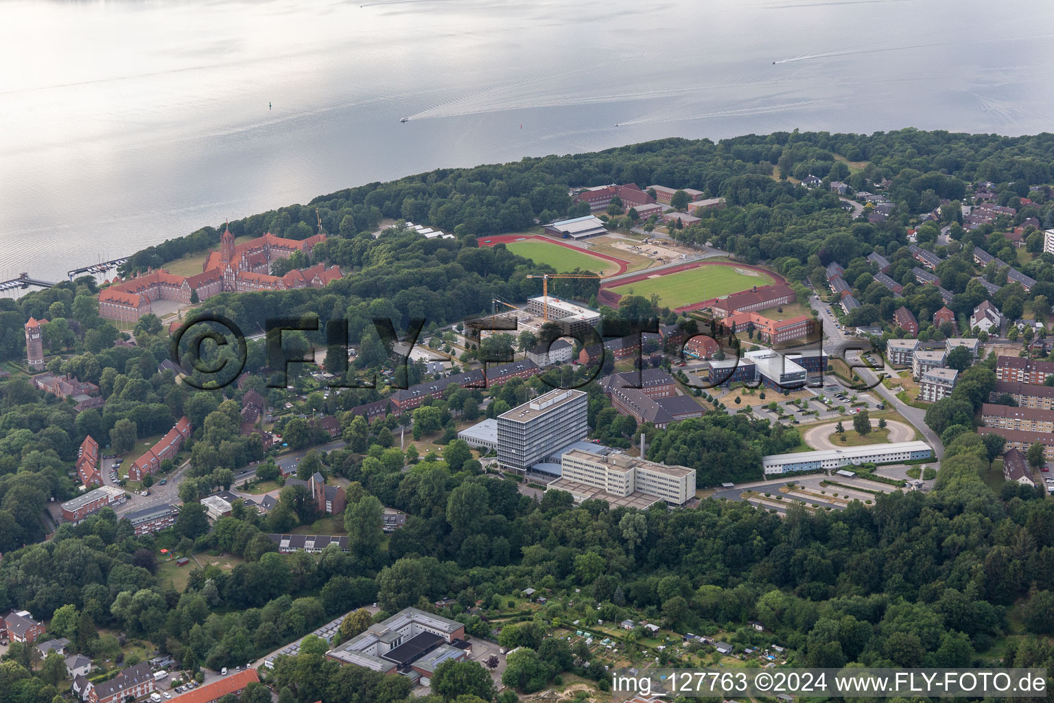 Marineschule Mürwik in Flensburg im Bundesland Schleswig-Holstein, Deutschland