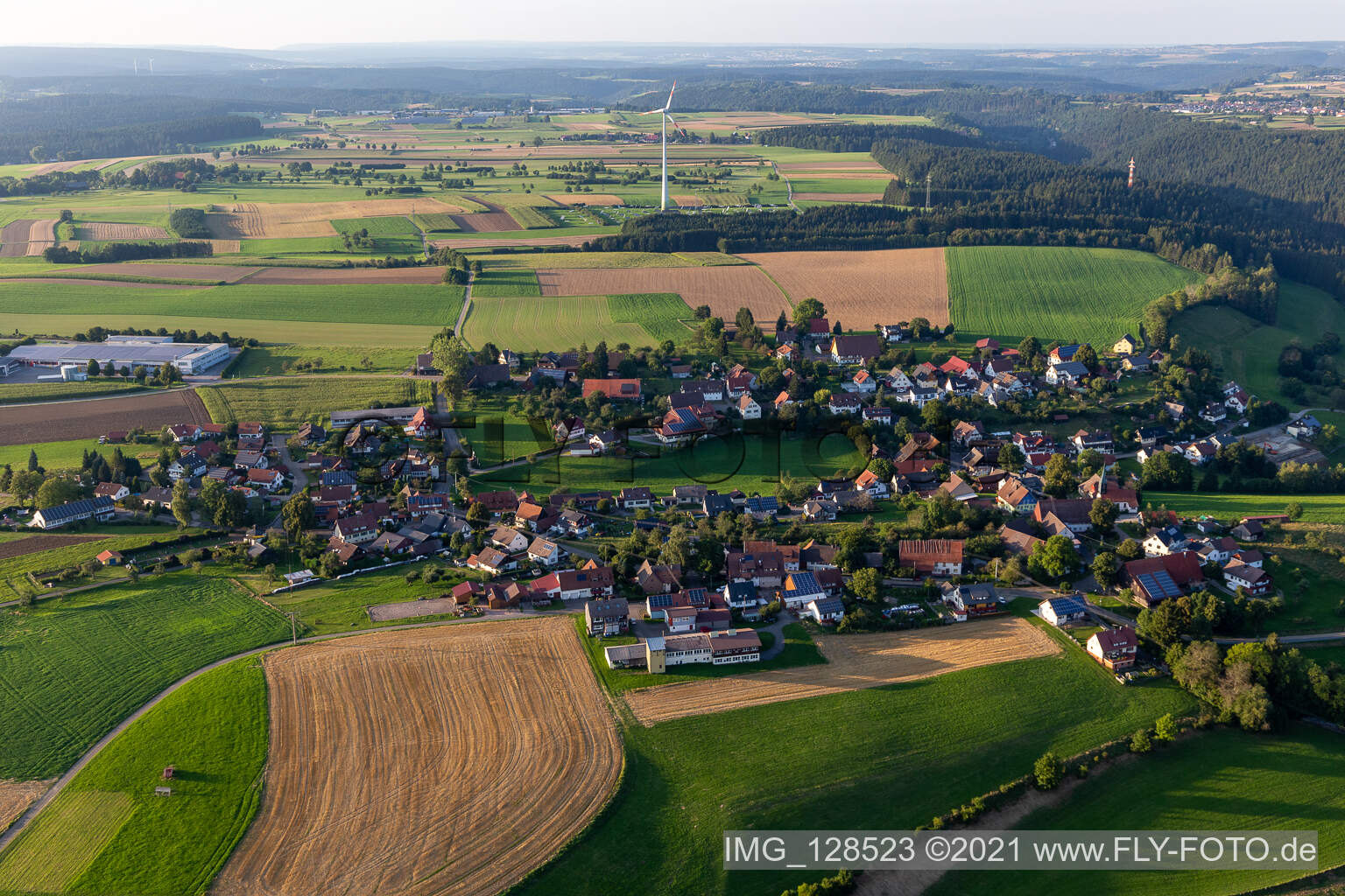 Luftbild von Römlinsdorf im Bundesland Baden-Württemberg, Deutschland