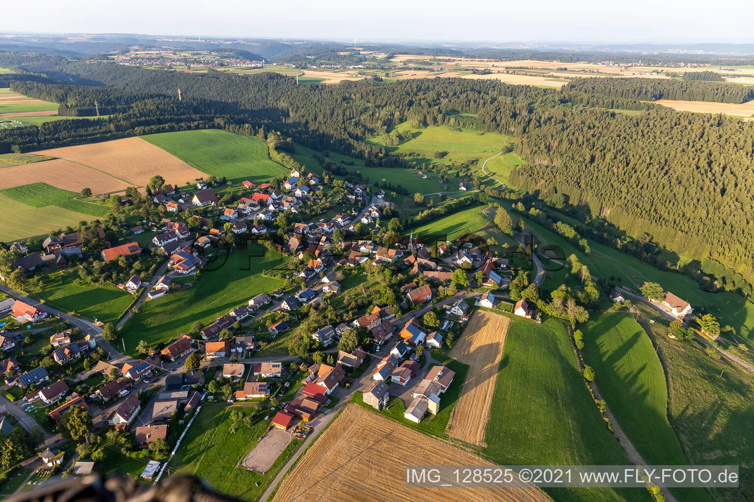 Luftaufnahme von Römlinsdorf im Bundesland Baden-Württemberg, Deutschland